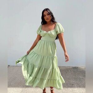 NWOT Princess Polly Danny Midi Dress